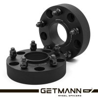 GETMANN | Колесная проставка-адаптер 40мм PCD 5x139.7 DIA 77.8 со шпильками 14x1.5 для Dodge Ram 1500 (Кованая)