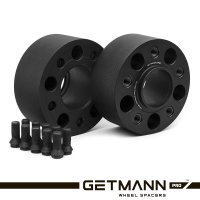 GETMANN | Колесная проставка-адаптер 70мм PCD 5x120 DIA 72.6 с футорками 14x1.5 для BMW (Кованая)