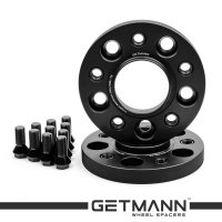 GETMANN | Колесная проставка-адаптер 22,5мм PCD 5x112 DIA 66.6 с футорками 14x1.25 для BMW Кованая