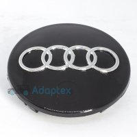 Колпачки на диски Audi A3, A4, A6, A8, RS4 (68/56) 8D0601170 Черные