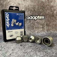 FARAD STARLOCK | Гайки секретки 14x1.5x25 Конус ключ 21 Вращающееся кольцо