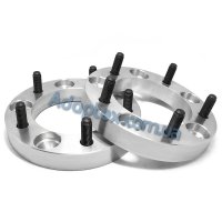 Колесная проставка-адаптер 25мм PCD 5x139.7 DIA 108.1 со шпильками 12x1.25 для Suzuki Jimny (Кованая)без выступа