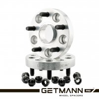 GETMANN | Колесная проставка-адаптер 25мм PCD 5x114.3 DIA 70.5 со шпильками 1/2-20 для Ford Escape, Explorer, Mustang(Кованая)