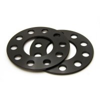 GETMANN | Колёсная проставка 5мм PCD 4x100/114.3 DIA 60.1 для Renault, Nissan, Dacia, Smart  (Кованая) Черная