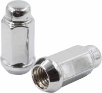 Гайка колесная М14x1,5x51мм Конус (Chevrolet, Ford, Dodge, Ssang Yong, УАЗ) Хром Ключ 21