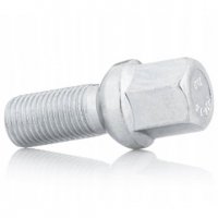 Болт колесный М14x1.5x27мм Сфера Цинк Ключ 17 (Audi, Seat, Skoda, Volkswagen)