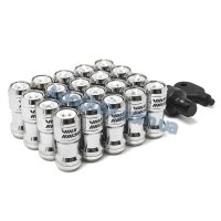 Комплект колесных гаек Volk Racing М12x1,5x45мм Конус для узких отверстий в дисках (Хром)