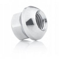 Колесная гайка под железный диск М12x1,5x20мм Сфера Цинк Ключ 17 (Chery, Honda)