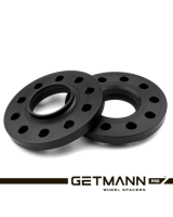 GETMANN | Колесная проставка 15мм PCD 5x112 с переходом 66.6 на 57.1 для Audi, Mercedes-Benz под диски с ЦО 57.1