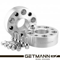 GETMANN | Колесная проставка-адаптер 70мм PCD 5x120 DIA 72.6 с футорками 14x1.5 для BMW (Кованая)