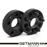 GETMANN | Колесная проставка-адаптер 30мм PCD 5x108 DIA 63.4 со шпильками 12x1.5 для Dodge, Ford, Jaguar, Volvo (Кованая)