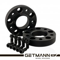 GETMANN | Колесная проставка-адаптер 30мм PCD 5x120 DIA 74.1 с футорками 14x1.25 для BMW X5 (E70), X5 (F15, F85), X6 (E71, F16, F86) Кованая