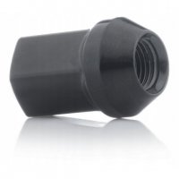 Гайка колесная М12x1,25x35мм Конус (Nissan, Subaru, Suzuki, Niva, Matiz) Черная Ключ 19