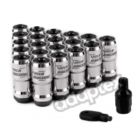 Комплект колесных гаек Volk Racing М12x1,25x45мм Конус для узких отверстий в дисках (Черные)