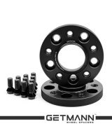 GETMANN | Колесная проставка-адаптер 20мм PCD 5х114.3 DIA 67.1 с футорками 14x1.5 для Ferrari, Maserati (Кованая)