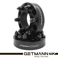 GETMANN | Колесная проставка-адаптер 40мм PCD 6x139.7 DIA 93.1 со шпильками 12x1.5 для Ford Ranger (Кованая)