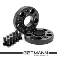GETMANN | Колесная проставка-адаптер 25мм PCD 5x108 DIA 63.4 с футорками 14x1.5 для Volvo (Кованая)