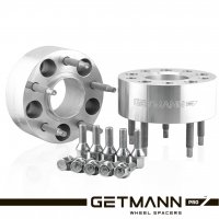 Колесная проставка-адаптер 70мм PCD 5x120 DIA 72.6 с удлиненные шпильки 12x1.5 (Кованый алюминий)
