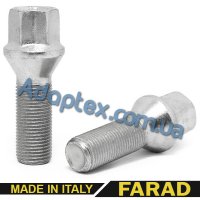 Болт колесный М14x1,25x38мм Конус (BMW, Mini) Цинк Ключ 17 H&R (Германия) Удлиненный