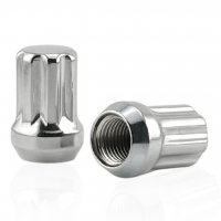 Колесная гайка M14x1,5x35мм Конус под 7 лучей (Хром) для узких отверстий в дисках