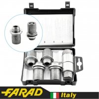 FARAD STARLOCK | Гайки секретки М14х1.5х48 Прессшайба Вращающееся кольцо Ключ 22 (для оригинальных дисков Toyota/Lexus) 2 ключа