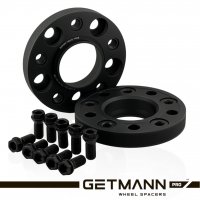 GETMANN | Колесная проставка-адаптер 22мм PCD 5x120 DIA 74.1 с футорками 14x1.25 для BMW (Кованая)