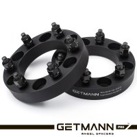GETMANN | Колёсная проставка-адаптер 30мм PCD 6x139.7 DIA 108.1 со шпильками 12x1.5 для Mitsubishi на переднюю ступицу (Без центровочного выступа)