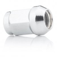 Гайка колесная M12x1,25x35мм Конус Хром Ключ 19 (Subaru, Suzuki, Niva, Nissan, Infiniti, Matiz)