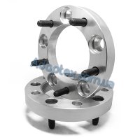 GETMANN | Колёсная проставка-адаптер 50мм PCD 6x139.7 DIA 110.1 со шпильками 12x1.25 Nissan Patrol Y61 (перед) без выступа