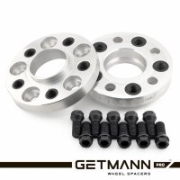 GETMANN | Колесная проставка-адаптер 20мм PCD 5x108 DIA 63.4 с футорками 14x1.5 для Volvo (Кованая)