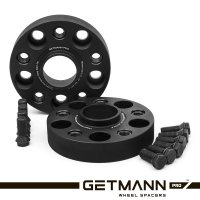 GETMANN | Колесная проставка-адаптер 30мм PCD 5x112 DIA 57.1 с футорками 14x1.5 для Audi, Seat, Skoda, Volkswagen (Кованая)