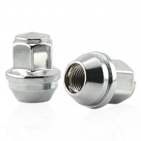 Гайка колесная М14x1,5x37мм Конус Хром Ключ 21 Ford, Lincoln