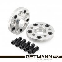 GETMANN | Переходная проставка-адаптер 20мм с 5x120 DIA 65.1 на 5x112 DIA 57.1 с футорками 14x1.5 (Кованый алюминий)