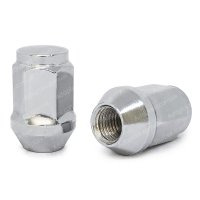 Гайка колесная М14x1,5x35мм Конус Хром Ключ 21 (Ford, Dodge, Land Rover)