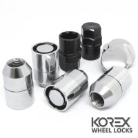 Korex | Гайки секретные М12x1.25x36 Конус Вращающееся кольцо Ключ 19-21 (Subaru, Suzuki, Niva, Nissan, Infiniti, Matiz)