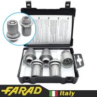 FARAD STARLOCK | Гайки секретки М14х1.5х48 Прессшайба Вращающееся кольцо Ключ 22 (для оригинальных дисков Toyota/Lexus)