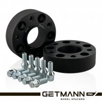 GETMANN | Колесная проставка-адаптер 45мм PCD 5x120 DIA 72.6 с футорками 14x1.5 для BMW X5 E53 (Кованая)