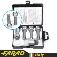 FARAD STARLOCK | Болты секретки М14x1.5x45 Сфера R14 Вращающееся кольцо Ключ 17