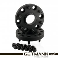 GETMANN | Колесная проставка-адаптер 25мм PCD 6x139.7 DIA 67.1 со шпильками 12x1.5 для Mitsubishi L200, Pajero, Pajero Shogun, Pajero Wagon (Кованая)