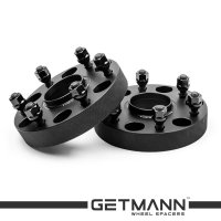 GETMANN | Колёсная проставка-адаптер 25мм PCD 6x139.7 DIA 95.1 со шпильками 14x1.5 для Toyota Land Cruiser 300 (Кованый алюминий)