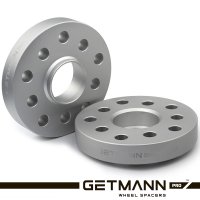 GETMANN | Колесная проставка 25мм PCD 5x112/100 DIA 57.1 для Audi, Chevrolet, Seat, Skoda, Volkswagen (Литая)