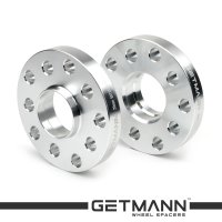 GETMANN | Колесная проставка 20мм PCD 5x100 DIA 57.1 для Audi, Chevrolet, Seat, Skoda, Volkswagen (Литая)