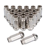 Комплект колесных гаек М12x1,5x51мм Конус Ключ 17 (Титановые) GETMANN Pro (Honda Ford Lexus Toyota Mazda Mitsubishi)