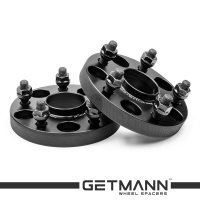 GETMANN | Колесная проставка-адаптер 20мм PCD 5x114.3 DIA 56.1 со шпильками 12x1.25 для Subaru (Кованая)