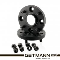 Колёсная проставка-адаптер 20мм PCD 4x114.3 DIA 67.1 со шпильками 12x1.5 для Toyota, Hyundai, Kia, Mitsubishi (Кованый алюминий)