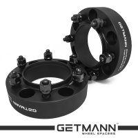 GETMANN | Колесная проставка-адаптер 40мм PCD 6x139.7 DIA 106.1 со шпильками 12x1.5 для Lexus, Toyota (Кованая)