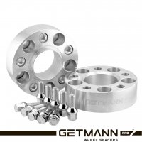 GETMANN | Колесная проставка-адаптер 40мм PCD 5x112 DIA 66.6 з футорками 14x1.5 для Audi, Mercedes-Benz, Porsche (Кованая)