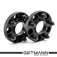 GETMANN | Колесная проставка-адаптер 20мм PCD 5х114.3 DIA 67.1 со шпильками 12x1.5 для Citroen, Dodge, Geely, Hyundai, Mazda, Mitsubishi, Peugeot (Кованая)