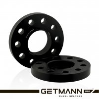 GETMANN | Колесная проставка 20мм PCD 5x112 DIA 66.6 на переднюю ступицу Mercedes-Benz W203; W210; W216; W209; W219; C218; W211; W221; R230; R231; R171; (Кованая) тонкий выступ