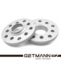 GETMANN | Колесная проставка 12мм PCD 5x100 DIA 57.1 Audi, Seat, Skoda, Volkswagen только под родные диски (D-134мм) Серая